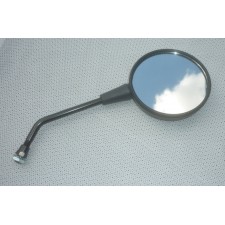 ZRCÁTKO ČERNÉ S HOMOLOGACÍ (MOŽNO PRAVÉ I LEVÉ)  -- M10X1,25  - KULATÉ